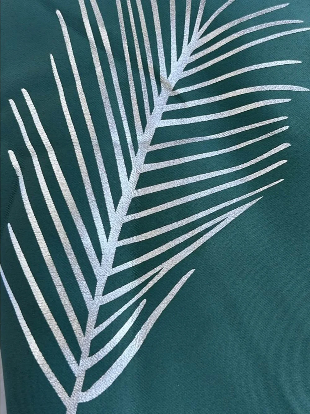 2 blackout panel curtains silver leaf 52 x 84”